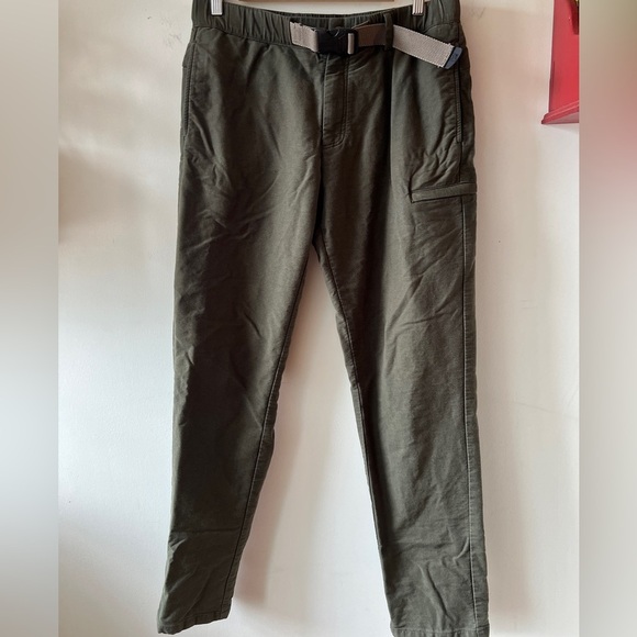 Frank & Oak Utility Style Belted Pants M GUC - Picture 1 of 14